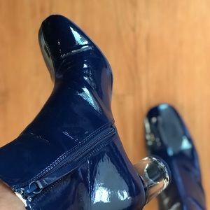 Low Chic Heeled Booties